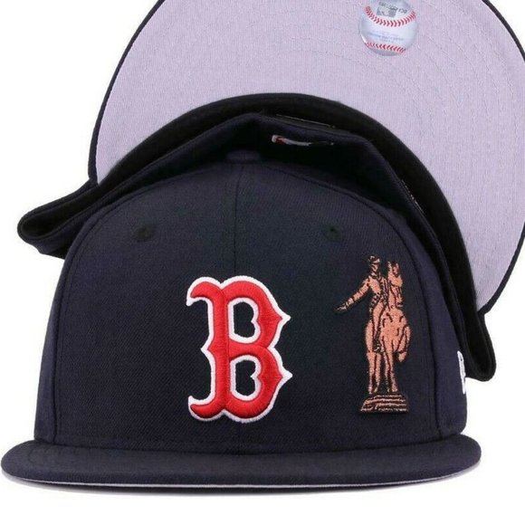 New Era Boston Red Sox Paul Revere 59Fifty Fitted Hat Cap - Picture 1 of 5